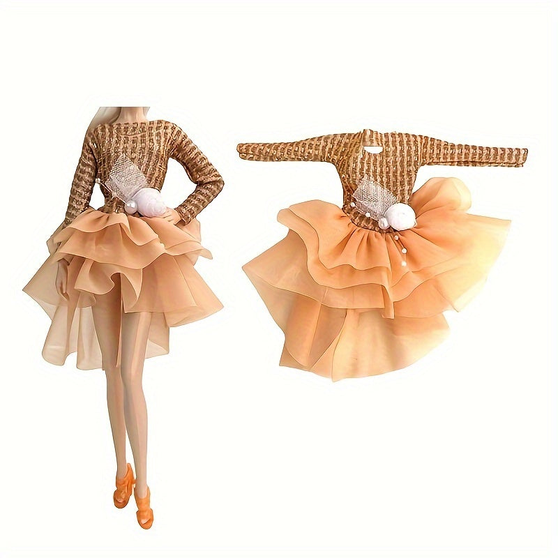 11.5 Inch Doll Clothes Skirt Suit Dress for Doll