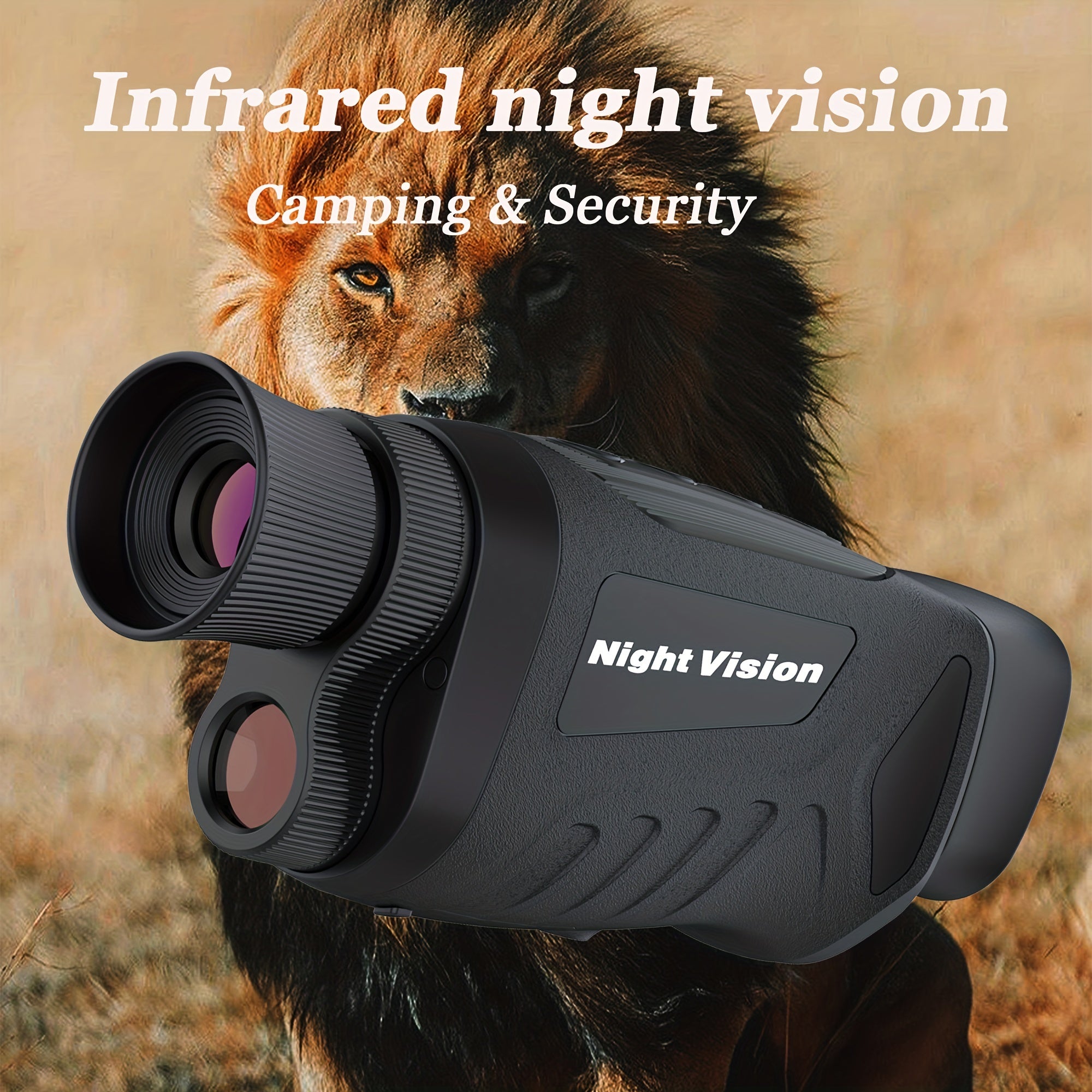 Night Vision Device 8x Zoom Waterproof Drop Resistant Rechargeable