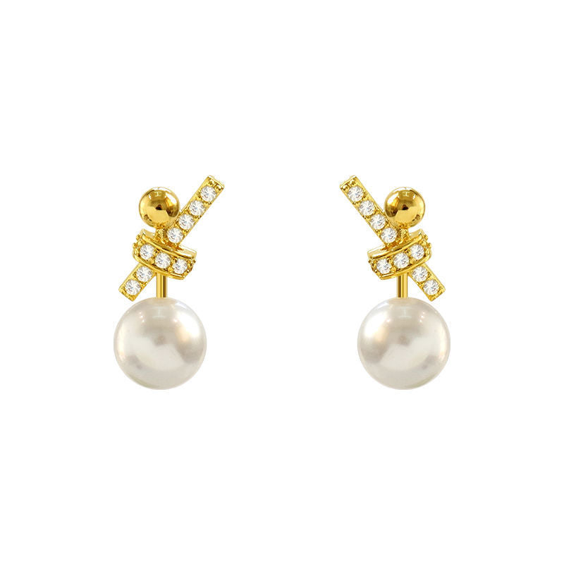 Faux Pearl Earrings for Women - Elegant Jewelry Gift