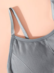 Girls' Seamless Racerback Sports Bra 2 Pack