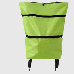 Portable Folding Shopping Cart Lightweight with Wheels