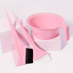 3pcs Hair Dye Kit Brush Bowl & Applicator for Salon Use