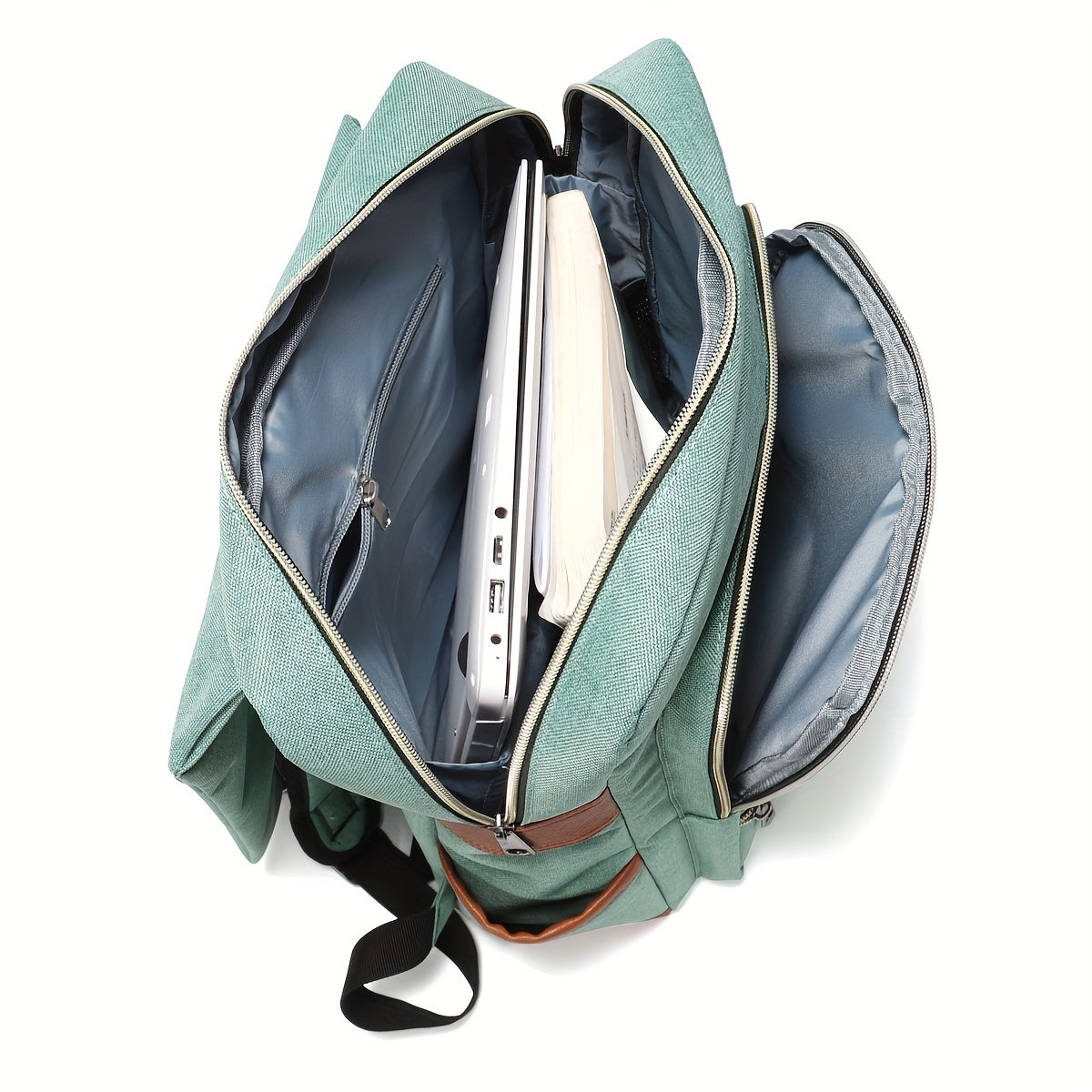 Casual Minimalist Flap Backpack All Match Laptop Rucksack Women's Travel Bag