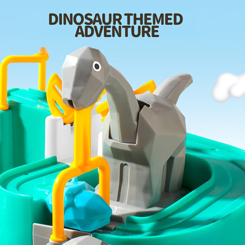 Dinosaur Track Toys Kids Race Tracks For Boys Car Adventure Toys