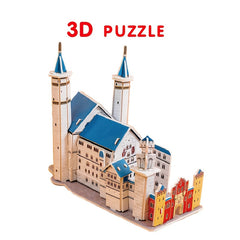 3D Model Puzzles DIY Toys for Children