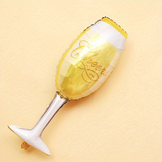 1pc Cheers Goblet Balloon Large Wine Glass Balloon