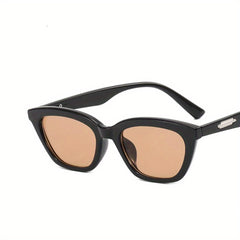 Men's Small Frame Cat Eye Sunglasses Vintage Anti UV Sun Glasses