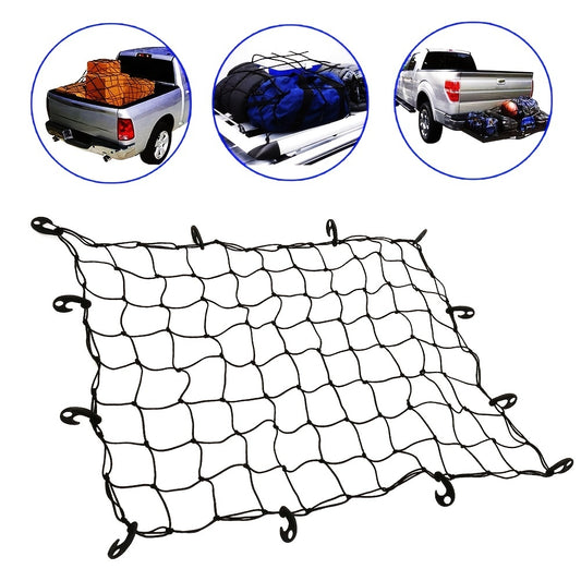 Heavy Duty Truck Bed Cargo Net - Universal Truck Bed Net