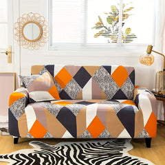 Stretch Printed Sofa Couch Cover Elastic Furniture Protector Slipcover