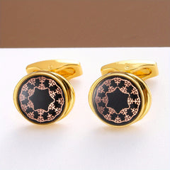 Golden Shirt Cufflinks Cuff Nails Fashionable Jewelry