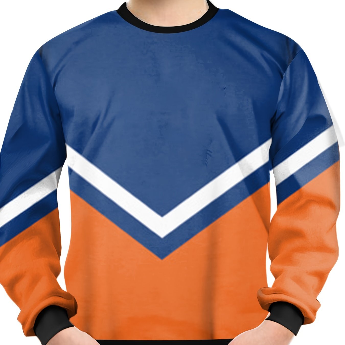 Kids Block Sweatshirt Boys Girls Casual Street Wear Pullover