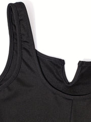 Casual Sleeveless Romper Jumpsuit Women's Clothing