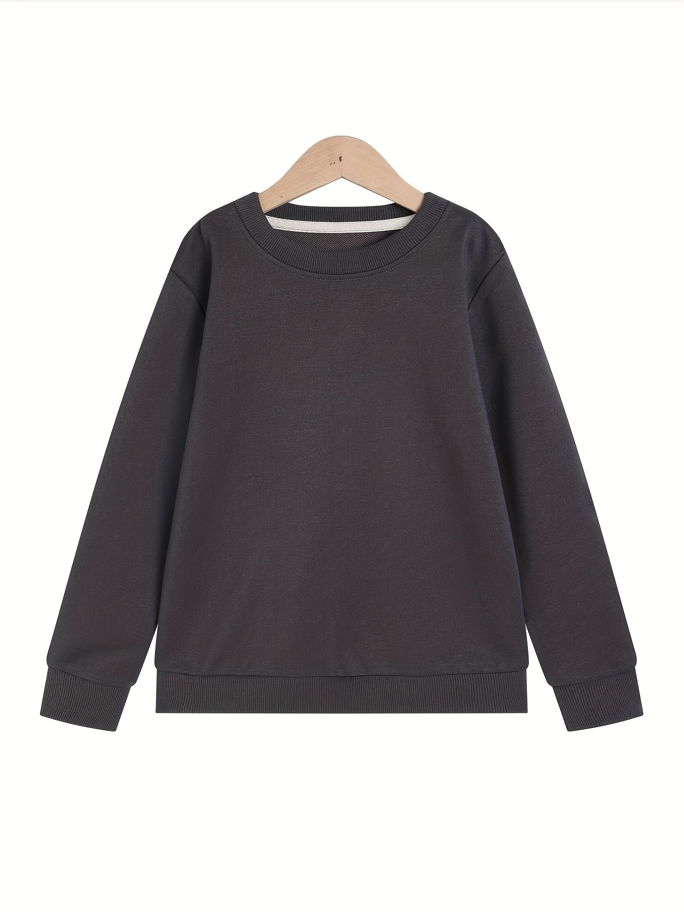 Floral Elephant Girls' Sweatshirt Pullover for Fall Winter
