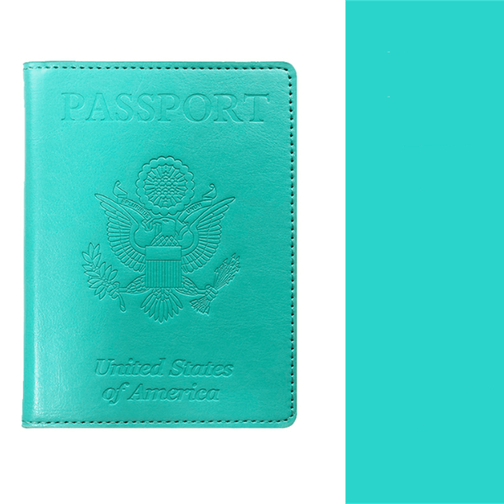 American Passport Cover PU Leather Holder