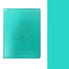 American Passport Cover PU Leather Holder