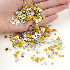 Silver Pentagram Sprinkler Holiday Party Supplies Art Ornament