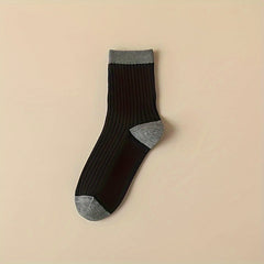 Colorblock Crew Socks Women's Stockings & Hosiery