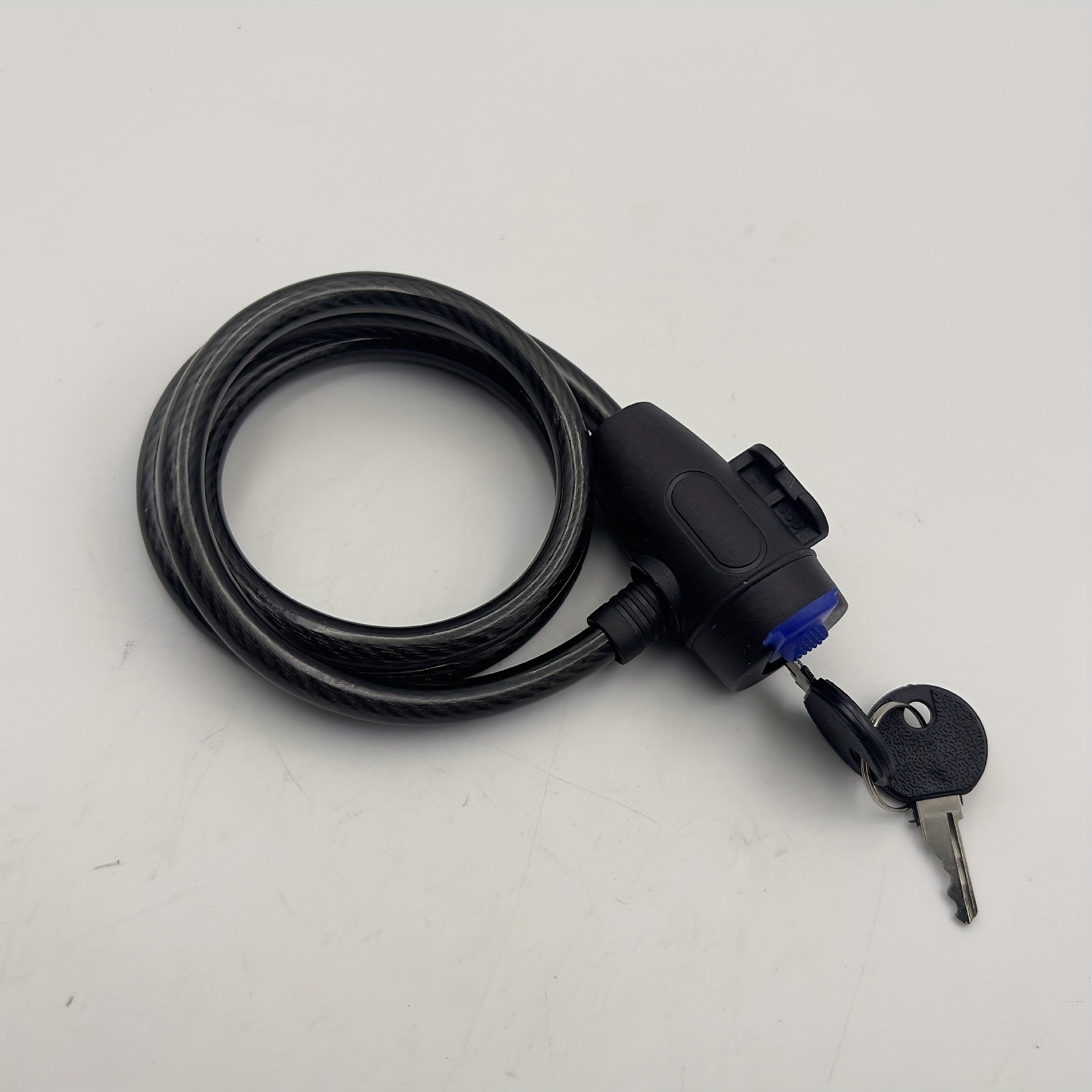 Universal Anti Theft Lock & 2 Keys with Steel Rope Cable