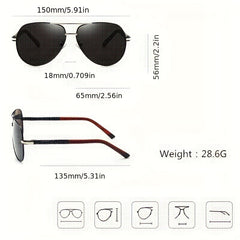Men's Driving Polarized Sunglasses UV Protection for Sports Cycling Fishing