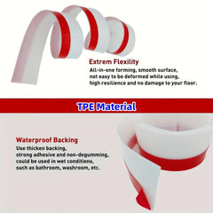 TPE Door Draft Stopper 1M Length Under Door Sweep Weather Stripping