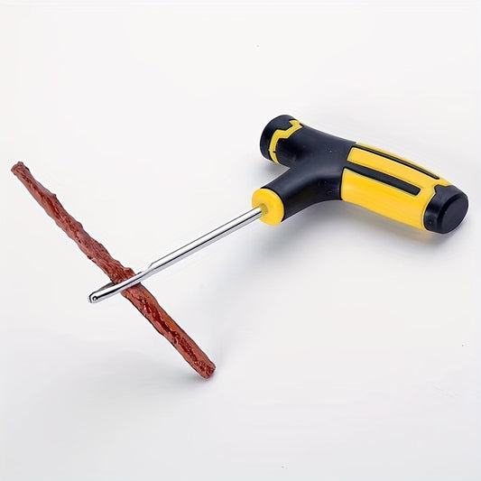 Tubeless Tyre Puncture Repair Kit Tool Set Bike Motorcycle Tire Repair