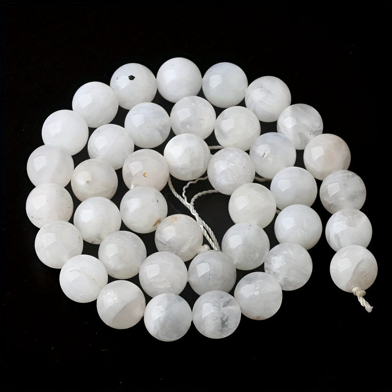 15in Moonstone Beads 6 8 10mm Round Loose Spacer Beads DIY Jewelry Making