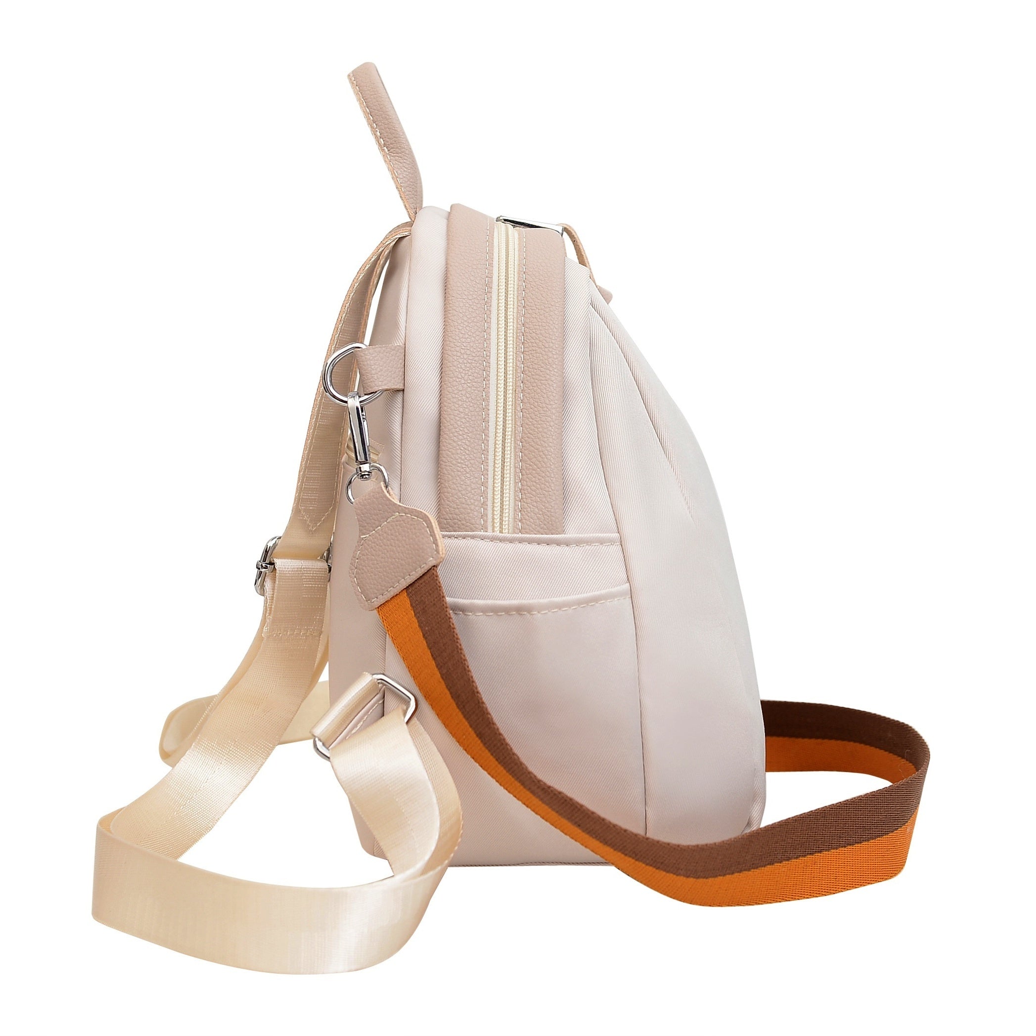 Casual Zipper Backpack All Match Storage Travel Daypack
