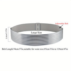 Steampunk Elastic Wide Belt Vintage Waistband for Women