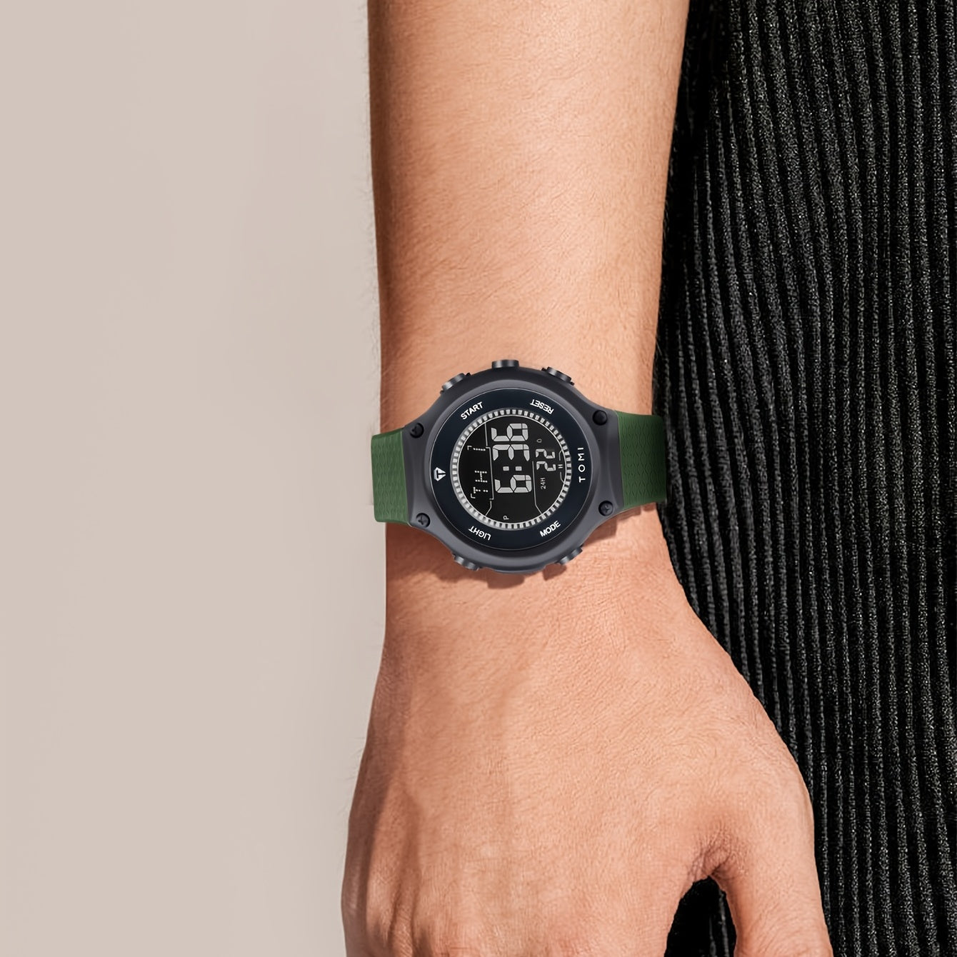 Teenager's Digital Sports Watch with Night Light
