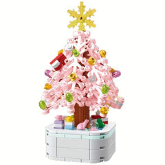 211pcs Christmas Tree Potted Building Blocks Educational Toys