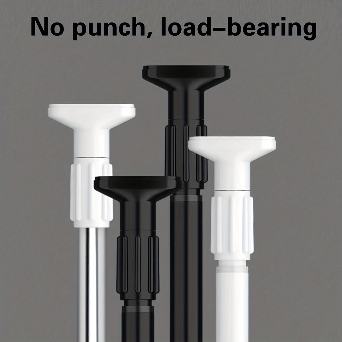 Telescopic Rod Spray Painted Curtain Rod Support Rod