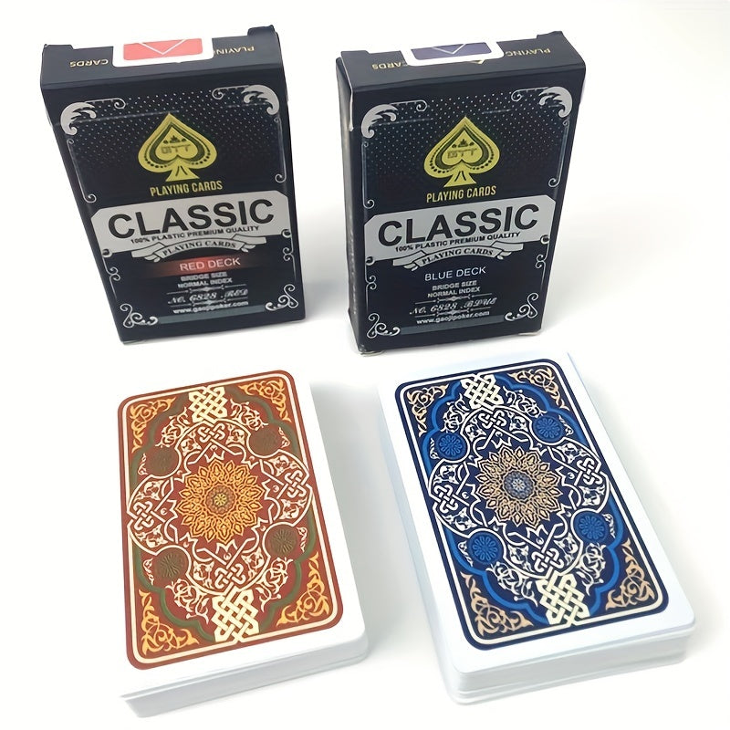 Waterproof Plastic Playing Card 5 8X8 for Board Games & Entertainment
