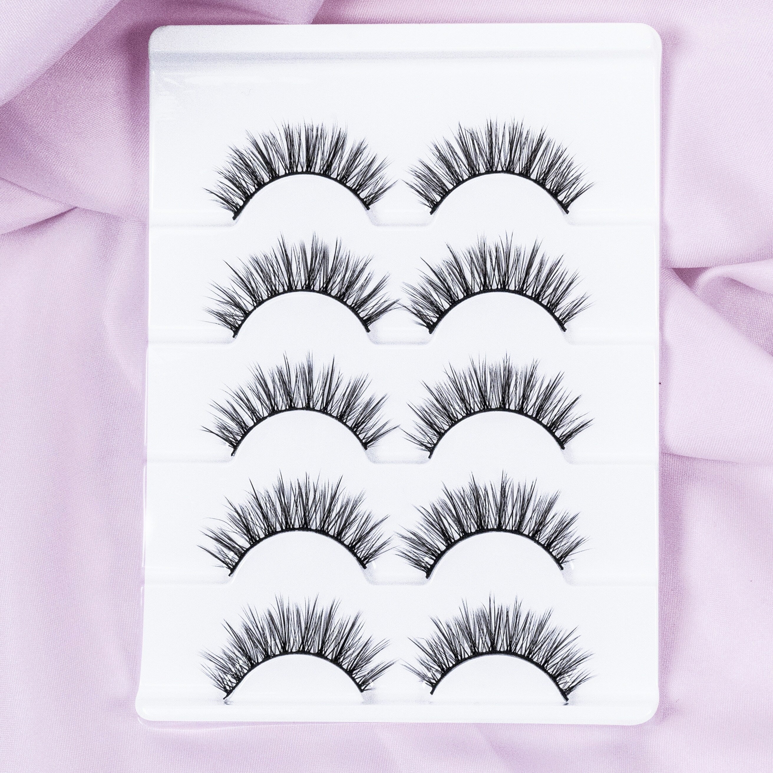 5 Pairs 3D Eye End Lengthening Half Eye Lashes