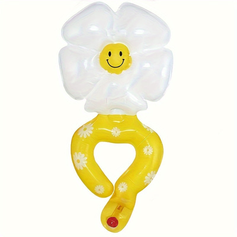 5pcs Happy Face Egg Flowers Wrist Balloon Party Decor