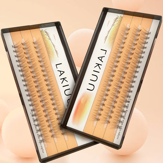 60 Clusters 10D Fish Tail Eyelash Extension DIY Lash