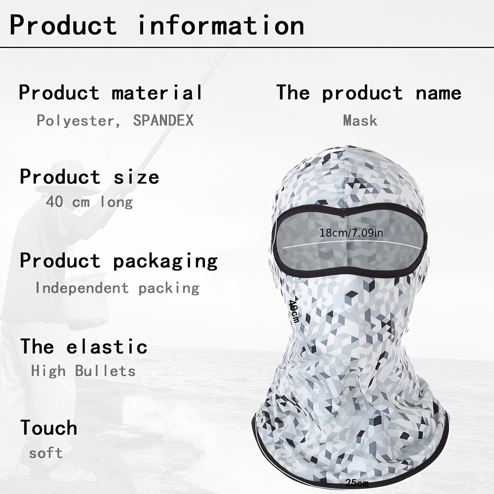 Summer Outdoor Sports Face Mask Windproof Dustproof UV Protector Neck Gaiter