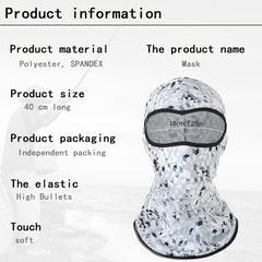 Summer Outdoor Sports Face Mask Windproof Dustproof UV Protector Neck Gaiter