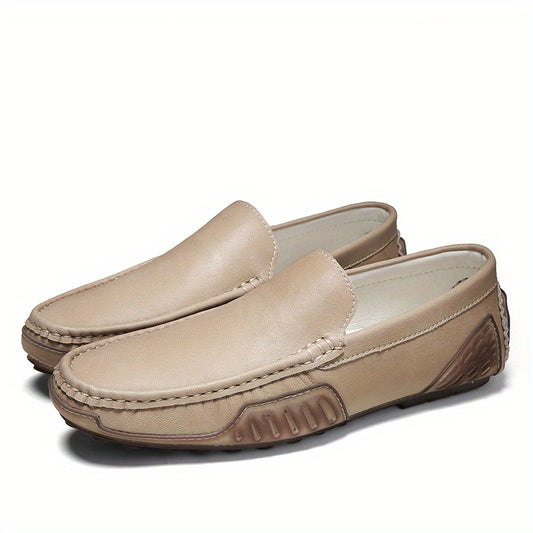Women's Solid Flat Loafers Comfortable Slip On Shoes