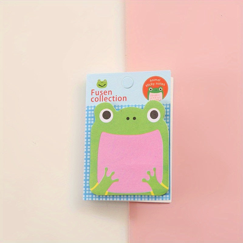 20-Piece Cartoon Sticky Notes for Students, High-Appearance, Tearable & Sticky