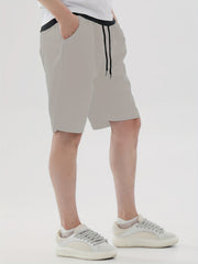 Men's Drawstring Bermuda Shorts for Summer Workouts