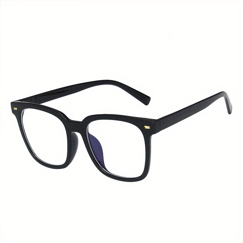 Thick Oversized Square Computer Glasses UV400 Protection