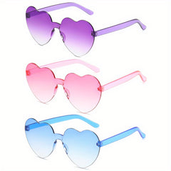 Y2K Heart Sunglasses Candy Glasses UV400