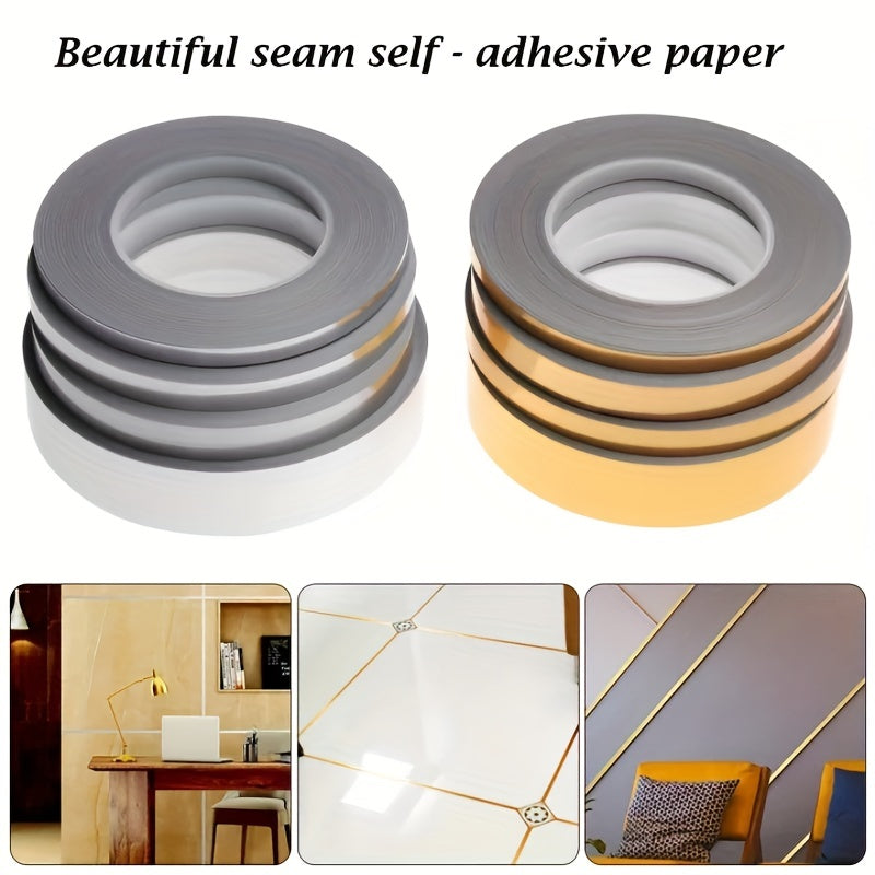 Golden Seam Self Adhesive Floor Tile Gap Sealing Strip