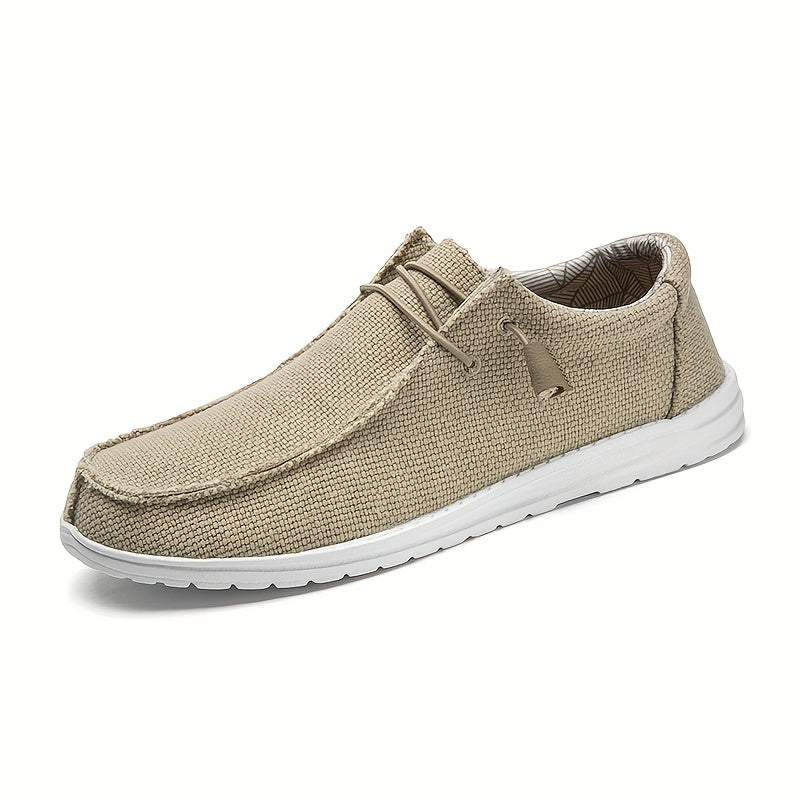 Men's Breathable Lightweight Loafer Shoes with Shoelaces