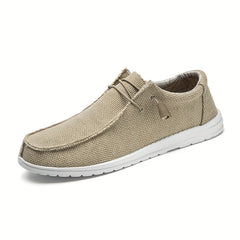 Men's Breathable Lightweight Loafer Shoes with Shoelaces