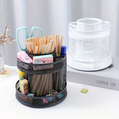 Large Capacity 360 Degree Rotating Pen Holder
