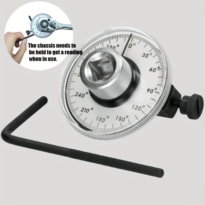 360 Rotary Protractor Angle Measuring Device