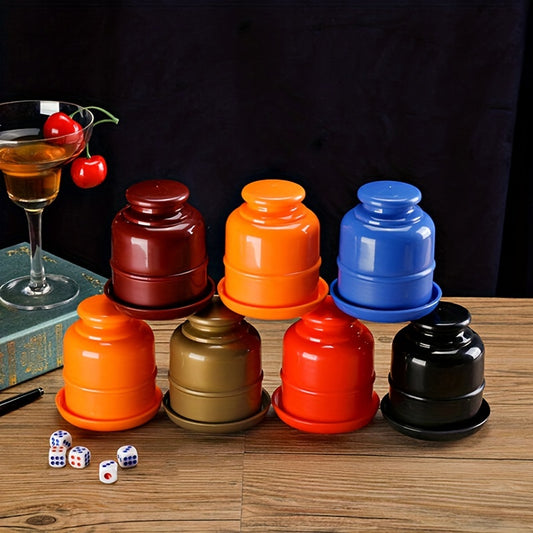 Bar Party Dice Cup with 5 D6 Dice