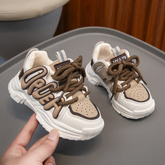 Girls' Casual Low Top Sneakers Non-slip Running Shoes