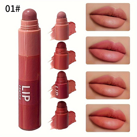 HERORANGE Matte Lipstick Set 4pcs Adult Pink Shades DIY Kit